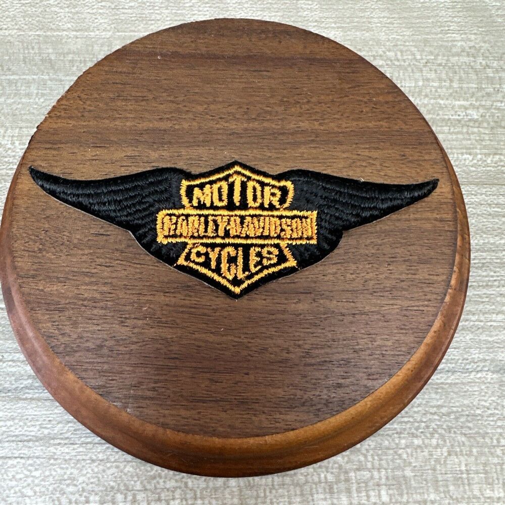 Harley Davidson Patch Shield & Eagle Wings Emblem… - image 7